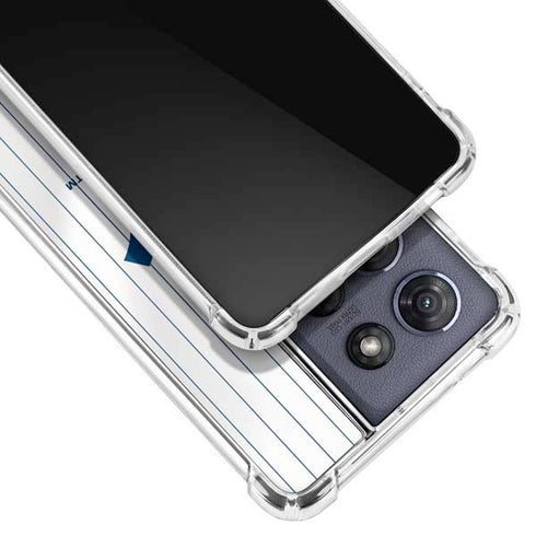 MLB New York Yankees Home Jersey Moto G Play 5G (2025) Clear Case